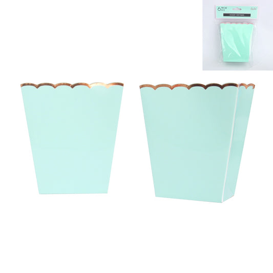 6pk Mint Favour Box - 11cm Long & 9.5cm Wide (top)