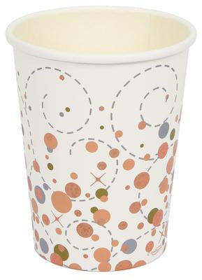 Sparkfizz Rose Gold 9oz Cup Pack Of 8