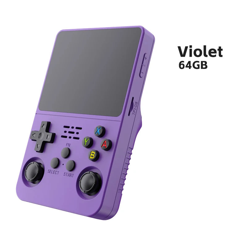 Original R36S Portable Handheld Game Controller with 3.5" HD Screen, Rechargeable Battery - Perfect Christmas Gift for Gamers