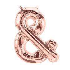 FOIL BALLOON 16" SYMBOL ROSE GOLD &