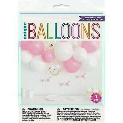 PINK GINGHAM 1ST BALLOON ARCH KIT