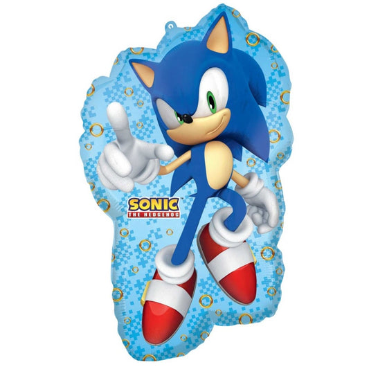 Anagram Foil Super Shape Balloon 43cm x 76cm Sonic The Hedgehog 2