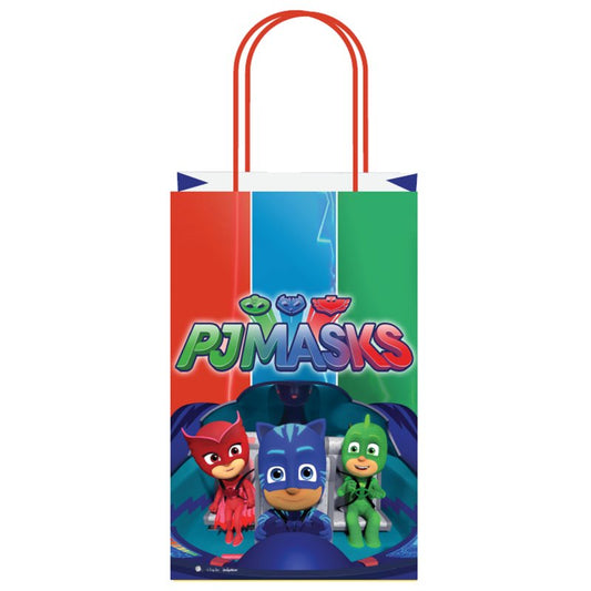 PJ Masks Kraft Paper Party Bags – 8 Pack