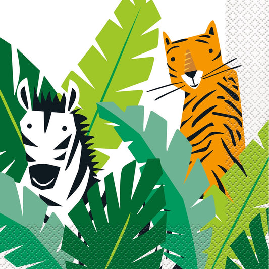 ANIMAL SAFARI 16 LUNCH NAPKINS