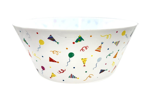 Birthday Mayhem Reusable Plastic Serving Bowl – 3.6L