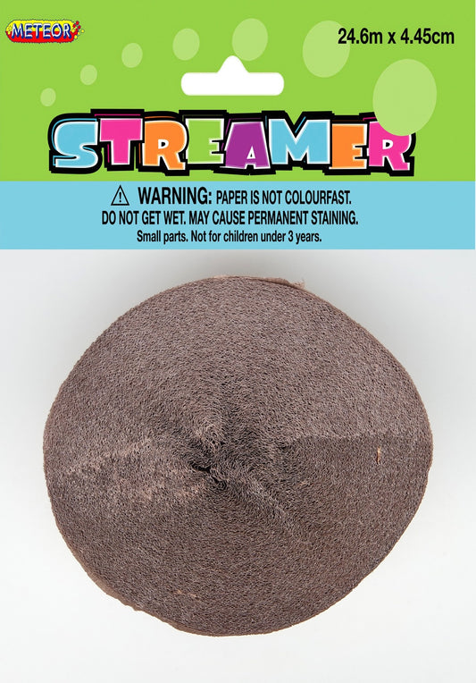 Rose Gold Crape Streamers 24 Meter