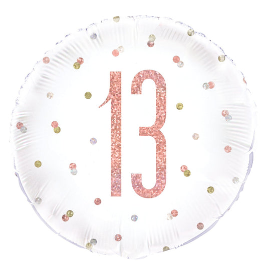 ROSE GOLD 18"(45CM) FOIL BALLOON - 13