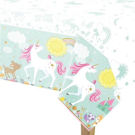 Magical Unicorn Plastic Tablecover