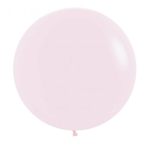 60cm Matte Pastel Pink Pack Of 3