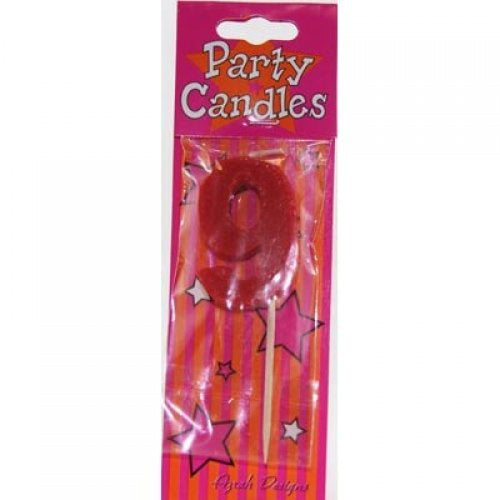 CANDLE LARGE NUMBER REFILL- 9