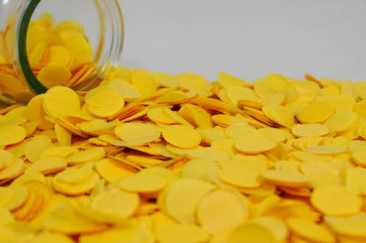 Tissue Paper Confetti 2cm Standard Yellow 250g