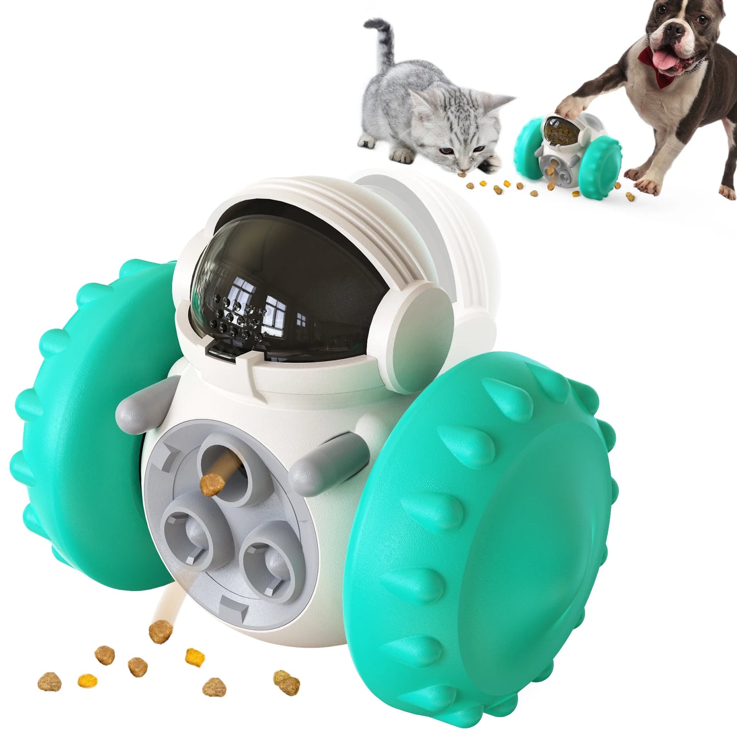 Interactive Dog Toy for Small Medium Large Dogs Cats Leaking Food Puppy Slow Feeder Pet Treat Dispenser Toys Chihuahua Supplies