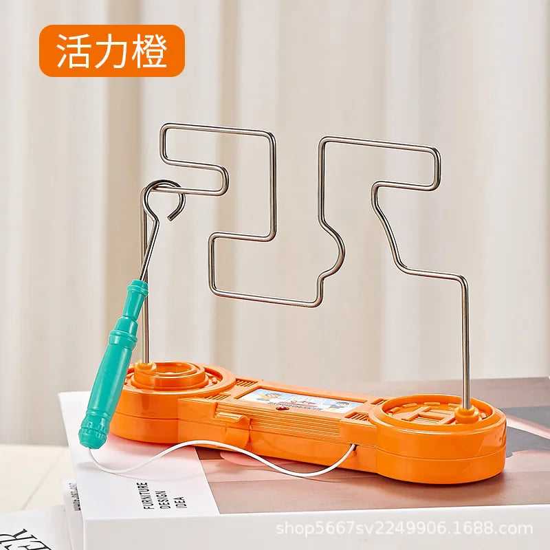 Kids Electric Shock Toy Education Electric Touch Maze Game Party Funny Game Science Experiment Toys for Children Best Gift