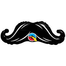FOIL 9" MOUSTACHE