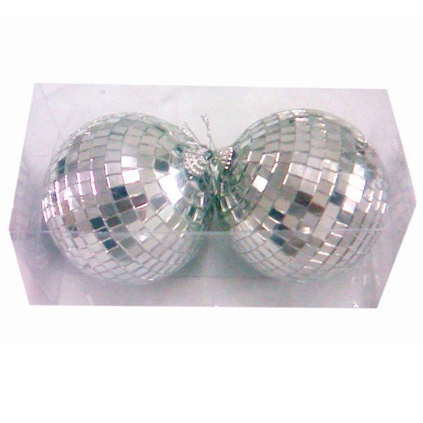 Disco Mirror Ball 10cm Pack Of 2