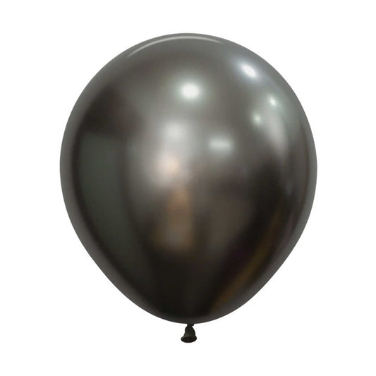 Sempertex 45cm(18") Latex Balloons Midnight Grey Pack of 6