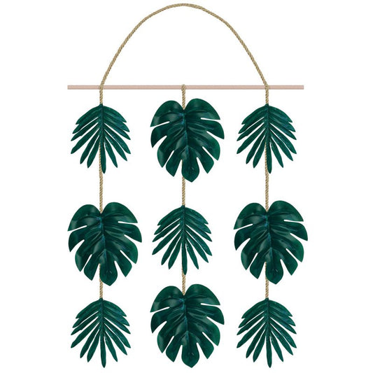 ALOHA PALM LEAF HANGING DECORATION