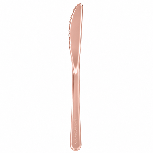 Rose Gold Knives Pack of 12
