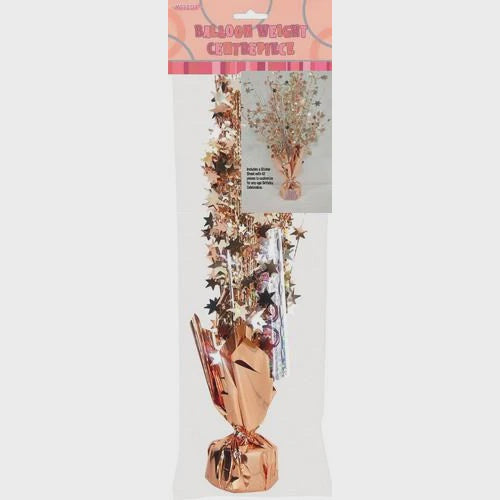 Glitz Rose Gold Foil Balloon Weight And Sticker Sheet