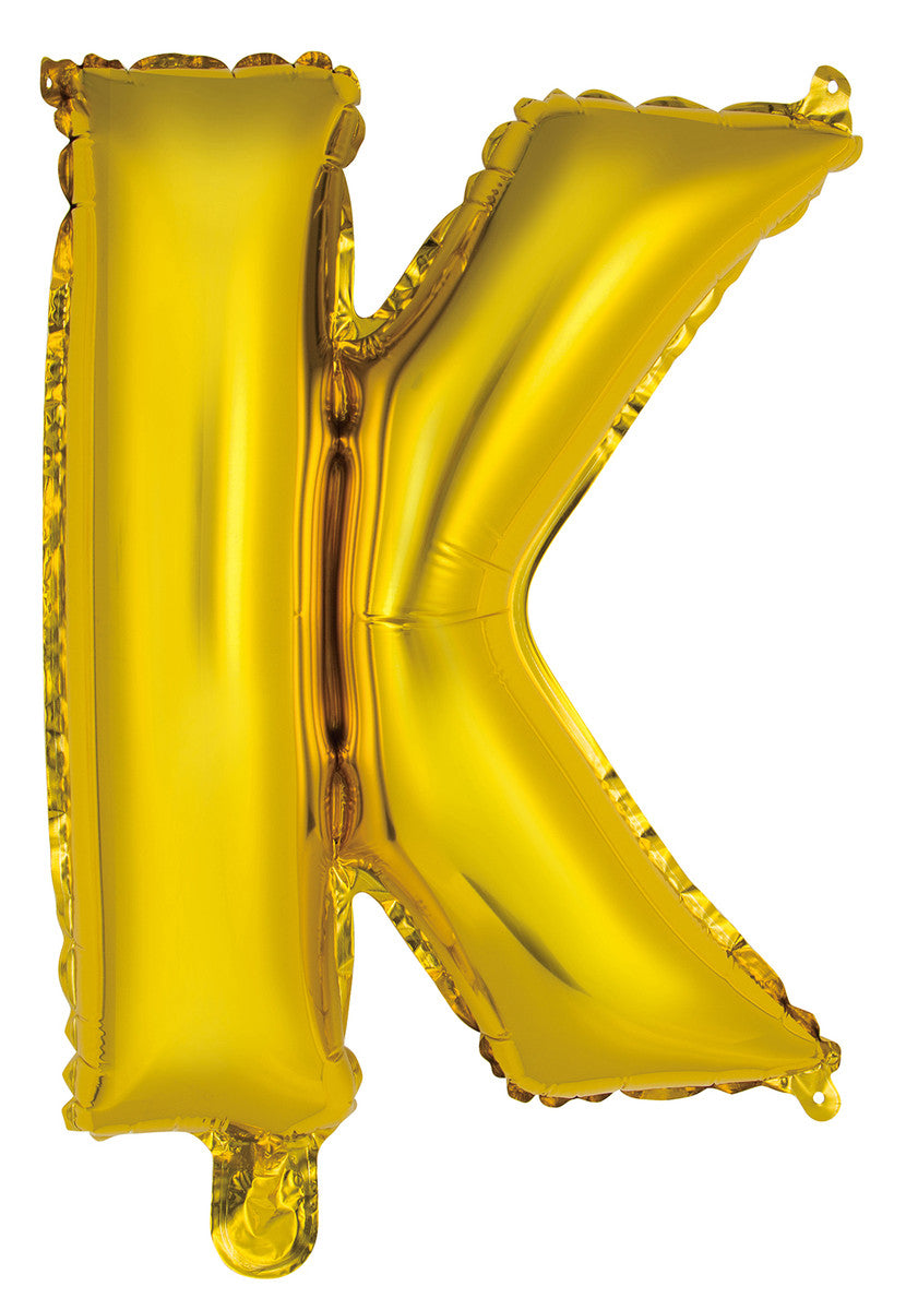 FOIL BALLOON 35CM GOLD K