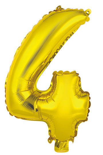 Foil Balloon 35cm Gold 4