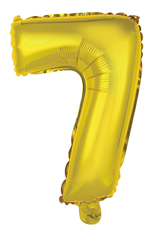 Foil Balloon 35cm Gold 7