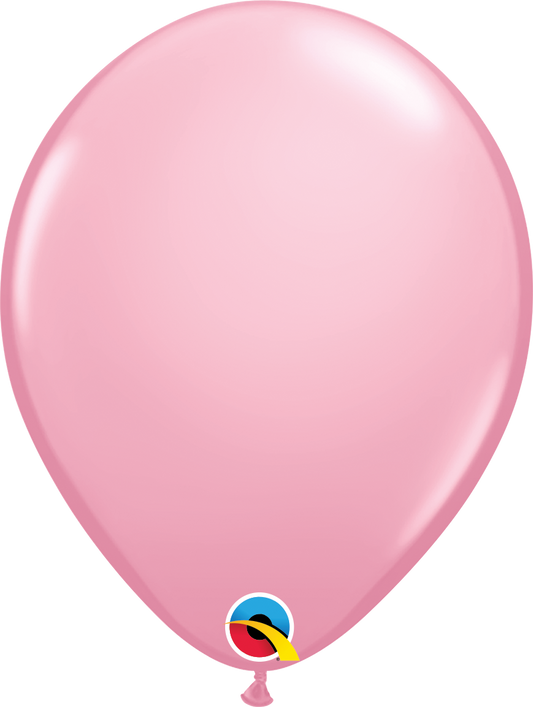 5" Balloon Standard Pink Latex Balloons Pack Of 100