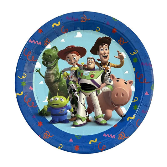 Toy Story Paper Plates 23cm Pack of 8