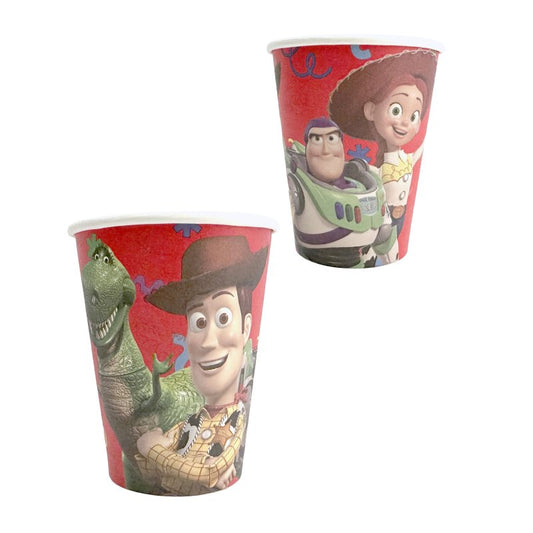 Toy Story Paper Cups 266ml Pack of 8
