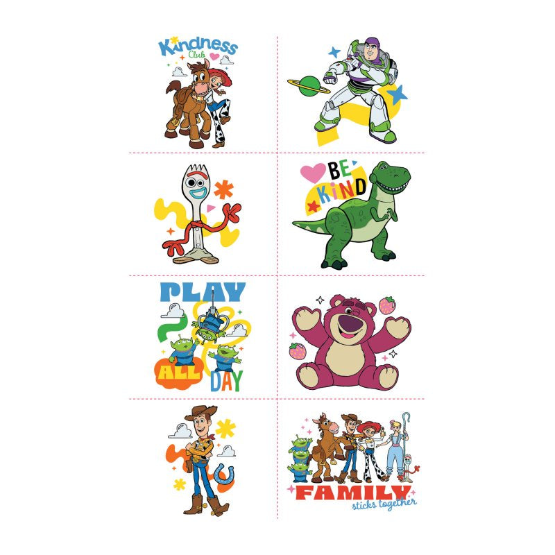 Toy Story Temporary Tattoos Pack of 8