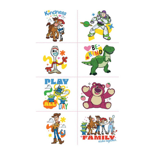 Toy Story Temporary Tattoos Pack of 8