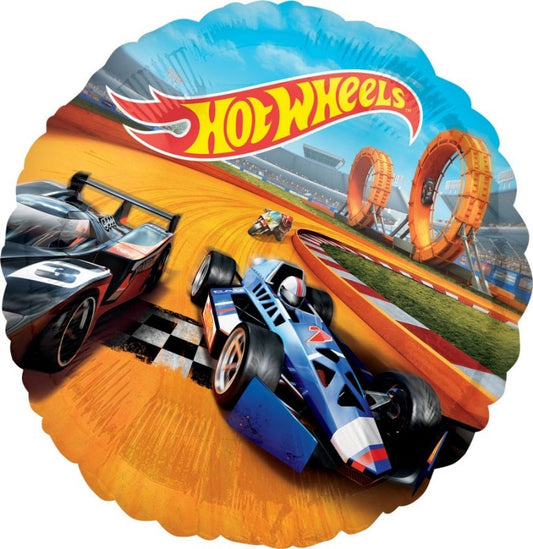 Foil Balloon 45cm Hot Wheels