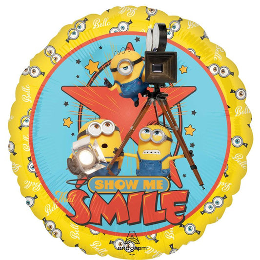 45cm Standard HX Minions 3 Foil Balloon