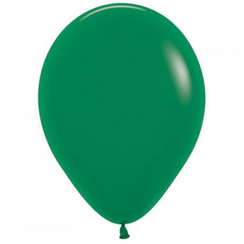 LATEX BALLOON 5"(12CM) FASHION FOREST GREEN PACK OF 100