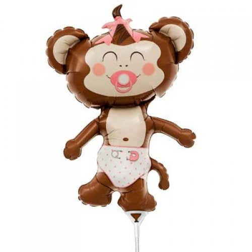 FOIL 14" BABY BOY MONKEY
