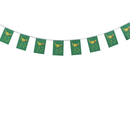 3M BOXING KANGAROO BUNTING-POLYESTER MATERIAL, 10 SHEETS, EACH SHEET 14X21CM