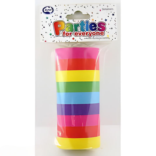 Boat Streamers Rainbow Colors Pack of 9