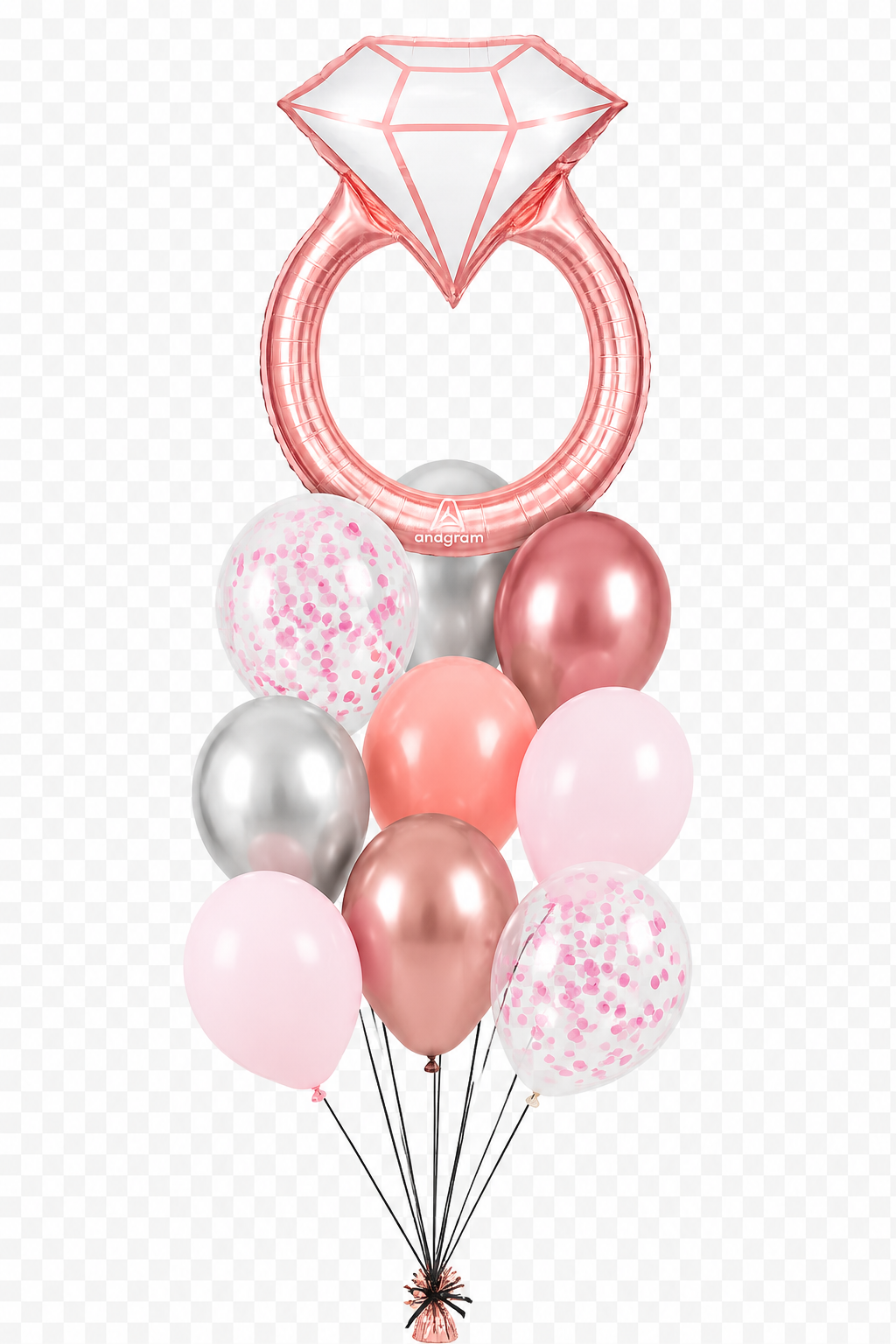 Engagement Balloon Bouquet #105