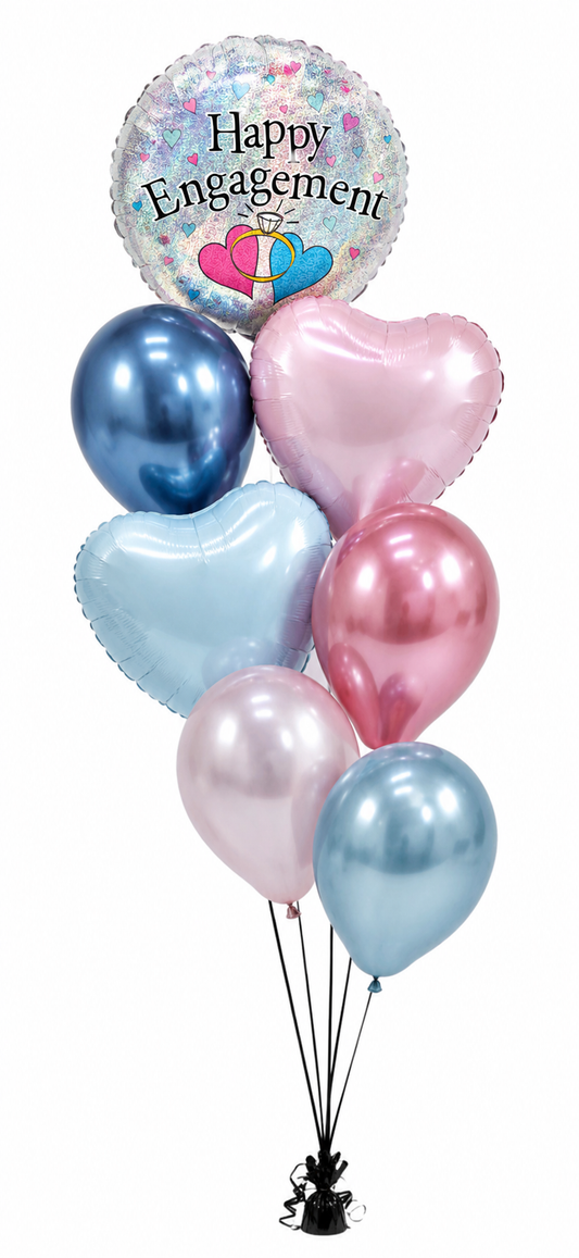 Engagement Balloon Bouquet #104