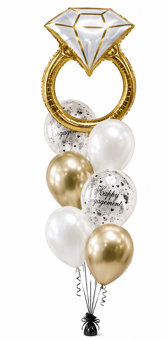 Engagement Balloon Bouquet #106