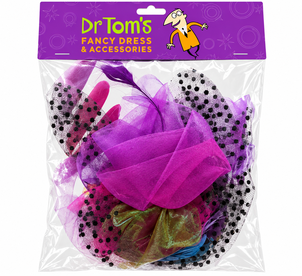 Spring Racing Head Piece Purple