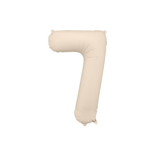 Nude Number 7 Foil Balloon 34" (86cm)