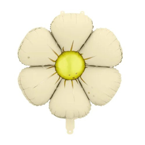 Cream Daisy Garland Foil Balloon 65cm