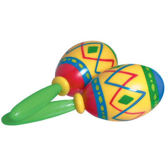 Plastic Fiesta Maracas Favour 17cm