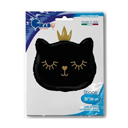 26inch Cat Princess Black Shape P1