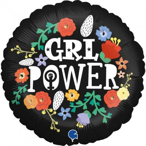 Girl Power Foil Balloon 18"(45cm)