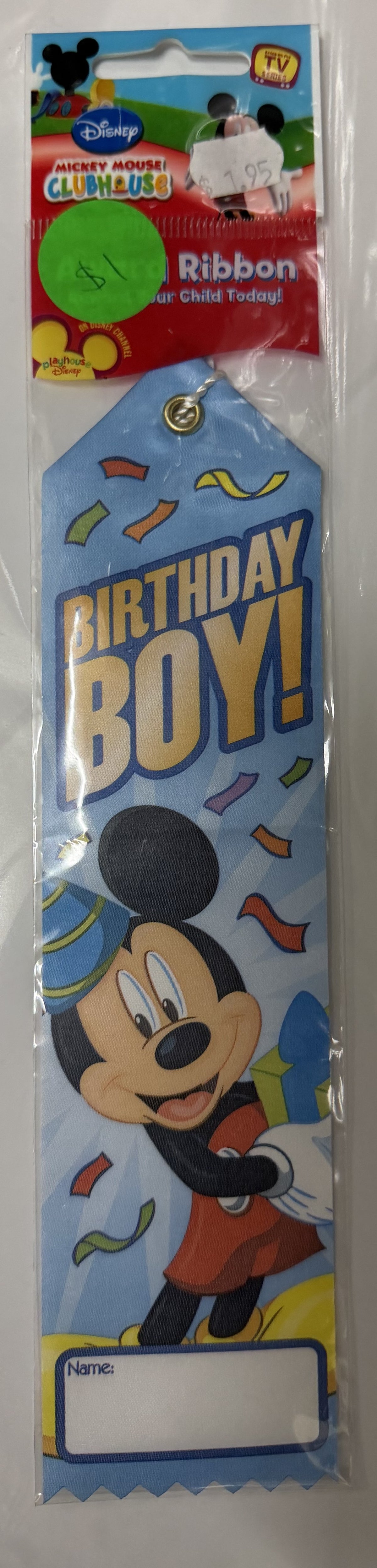 Disney Mickey Mouse celebrated Ribbon Award