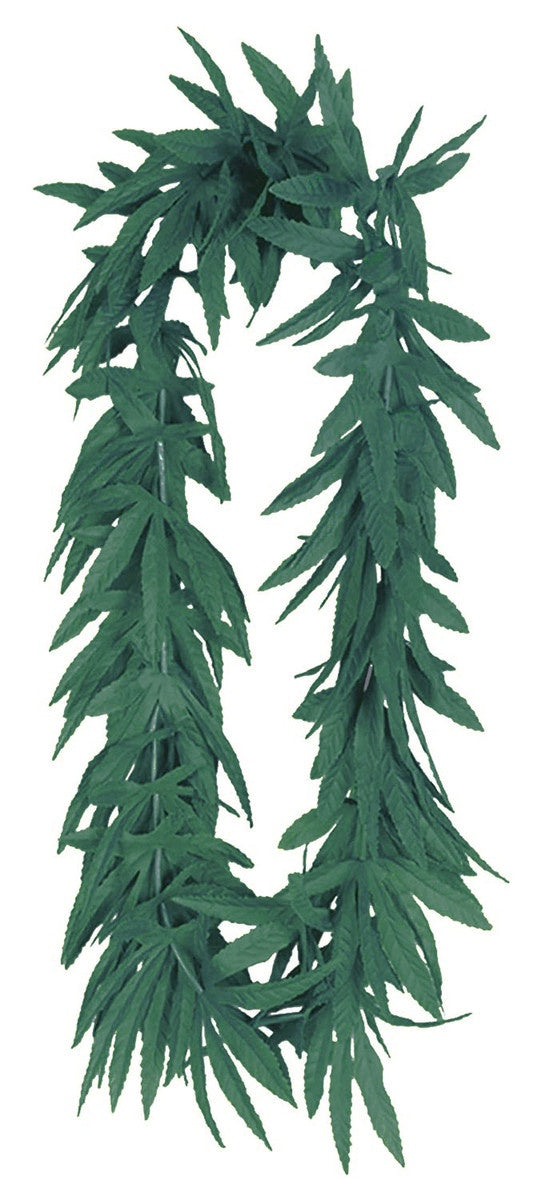 Flower Lei - Dark Green