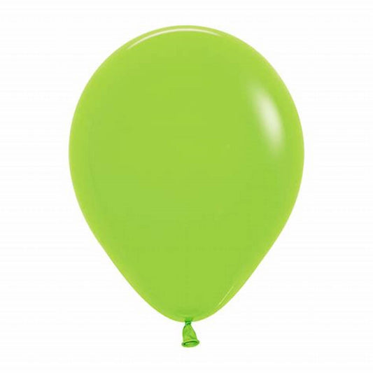 11" Standard Lime Green Latex Balloons Pack Of 100 Sempertex