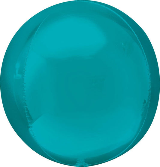 Orbz Foil Balloon Aqua 40cm (16inch)